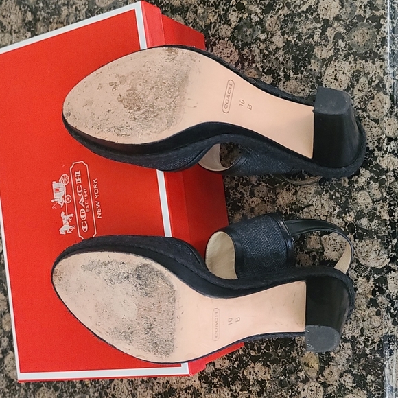 Coach denim shoes - Picture 4 of 9